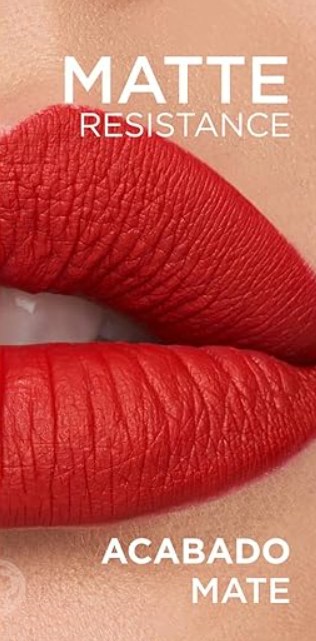 L'Oreal Matte Infallible Resistance Tono 420 Rouge París Labial Líquido