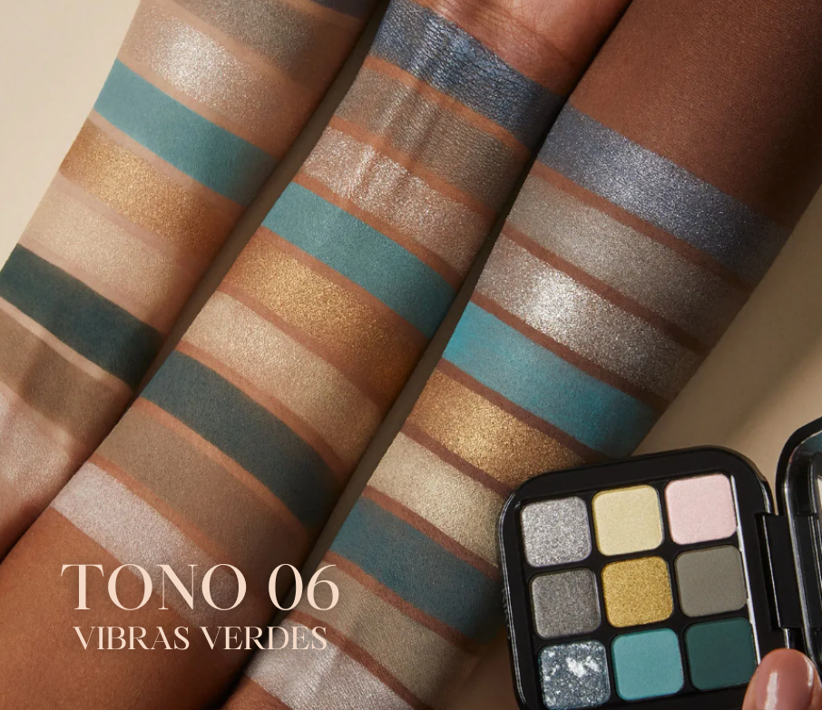 Paleta de sombra de ojos KIKO MILANO Nuevo Glamour Multi Finish