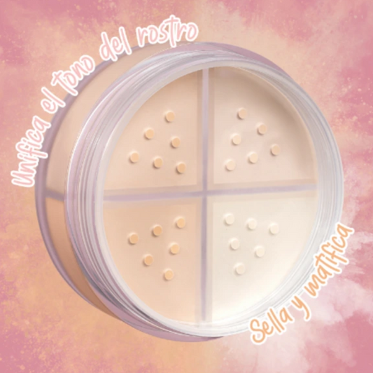 Polvo suelto correctivo Cálido