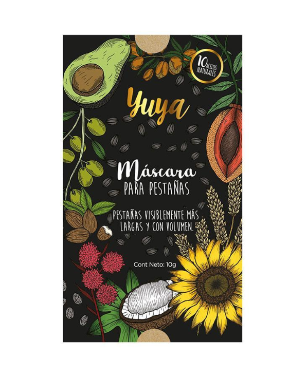 Yuya Máscara para pestañas "10 aceites naturales"