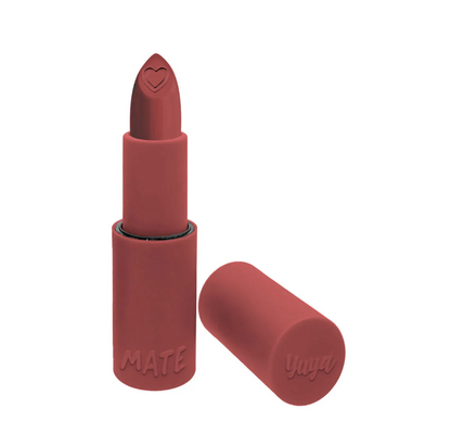 Yuya Labial Mate en Barra Corazonada