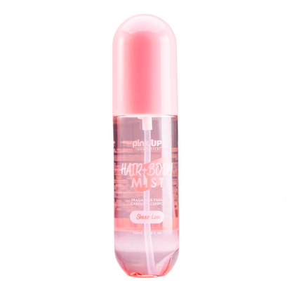 Body mist Sheer Love para cabello y cuerpo Pink Up