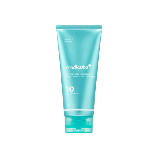 MEDICUBE - Azelaic Acid Niacinamide Deep Clean Foam Cleanser 120 GR | Limpiador Seborregulador