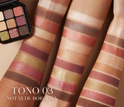 Paleta de sombra de ojos KIKO MILANO Nuevo Glamour Multi Finish