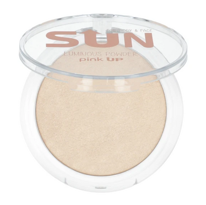 Iluminador en Polvo Compacto