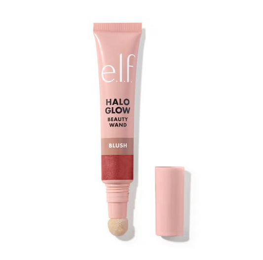 e.l.f. Halo Glow Blush Beauty Wand Tono Rosé Your Slay Rubor con acabado luminoso