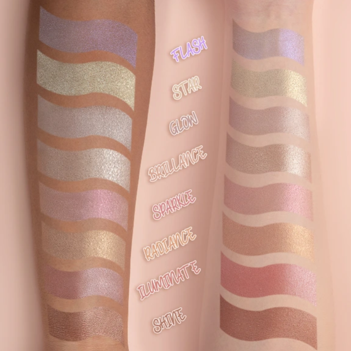 Iluminador en Polvo Compacto