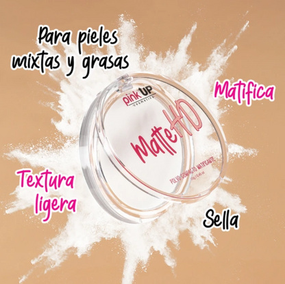 Polvo compacto traslúcido Matte HD