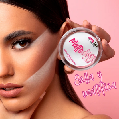 Polvo compacto traslúcido Matte HD
